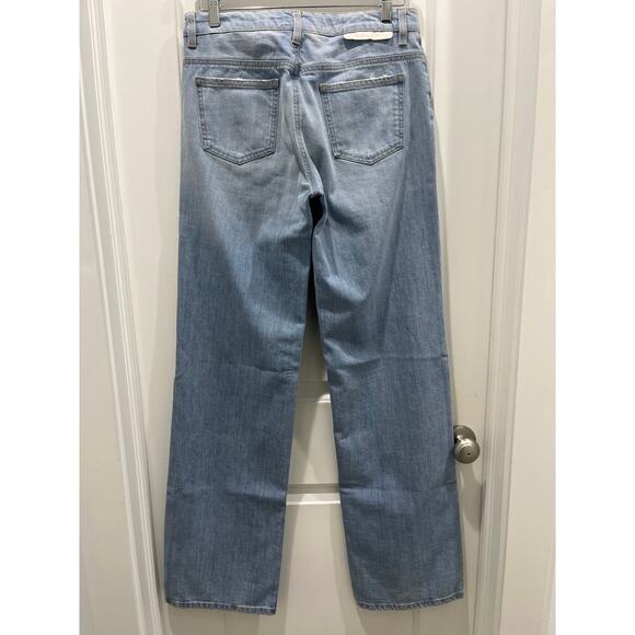 Stella McCartney 70’s Front Pocket Straight Leg High Rise Denim Jeans Sz 30 - Picture 6 of 6